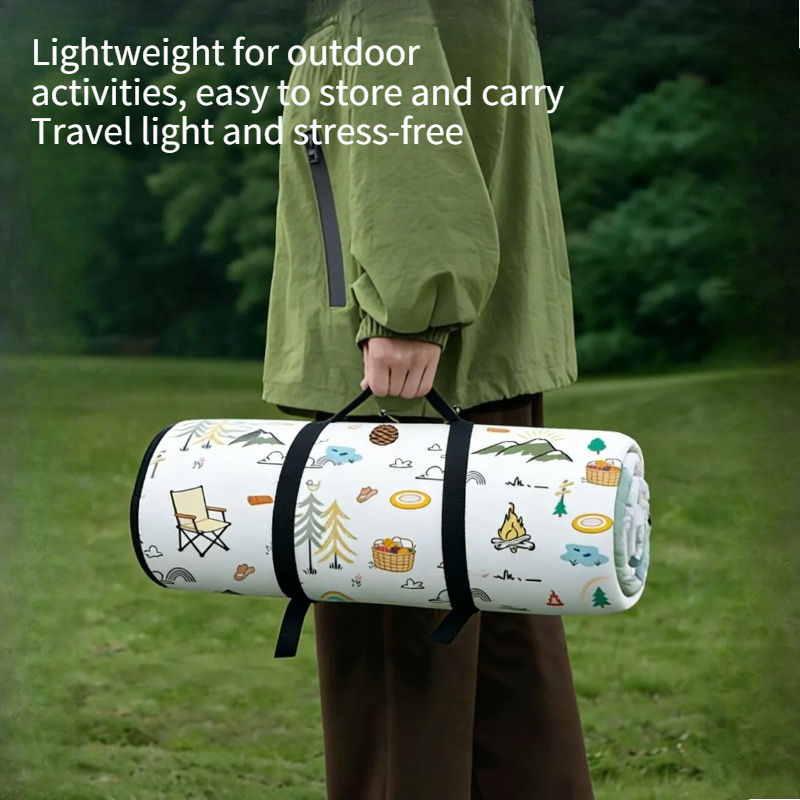 Outdoor Camping Mat - Ultrasonic Outdoor Picnic Mat Thickened Waterproof