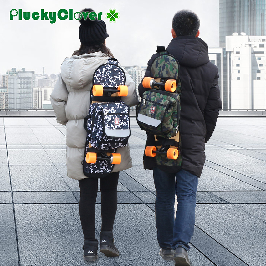 Outdoor Camping Rocker - Camouflage Skateboard Bag Outdoor Sport Shoulder