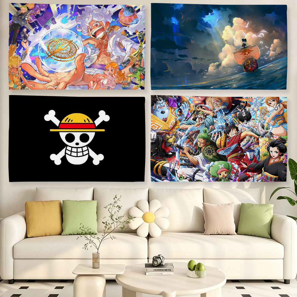 Outdoor Camping Anime - Classic Anime One P-Piece-LuffyS flag For