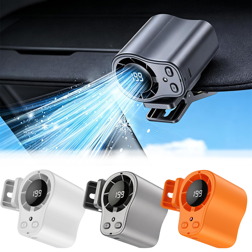 Outdoor Camping Air Conditioner - USB Rechargeable Car Clip on Air
