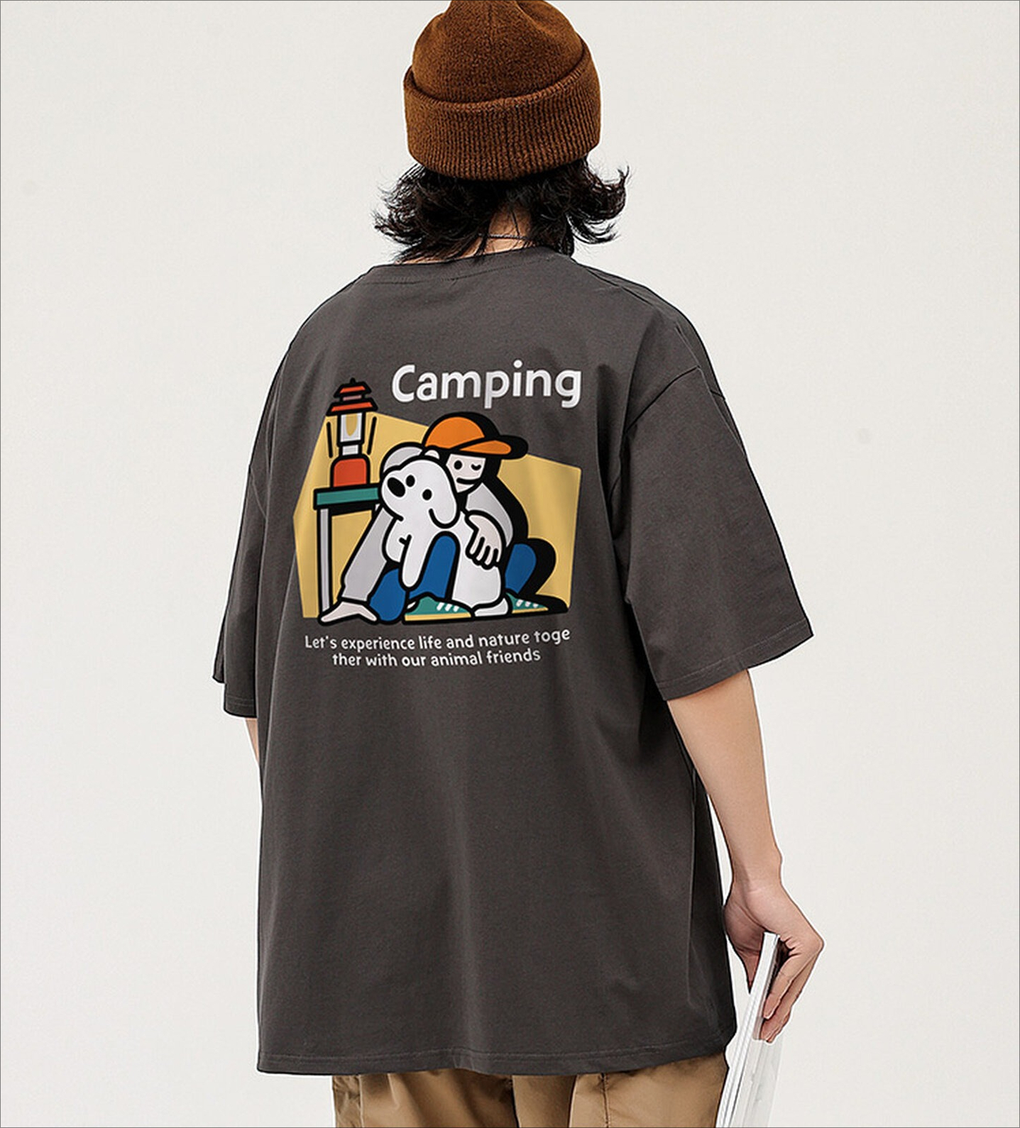 Korea Fun Illustration Camping - Outdoor Camping Korea reseña y precio