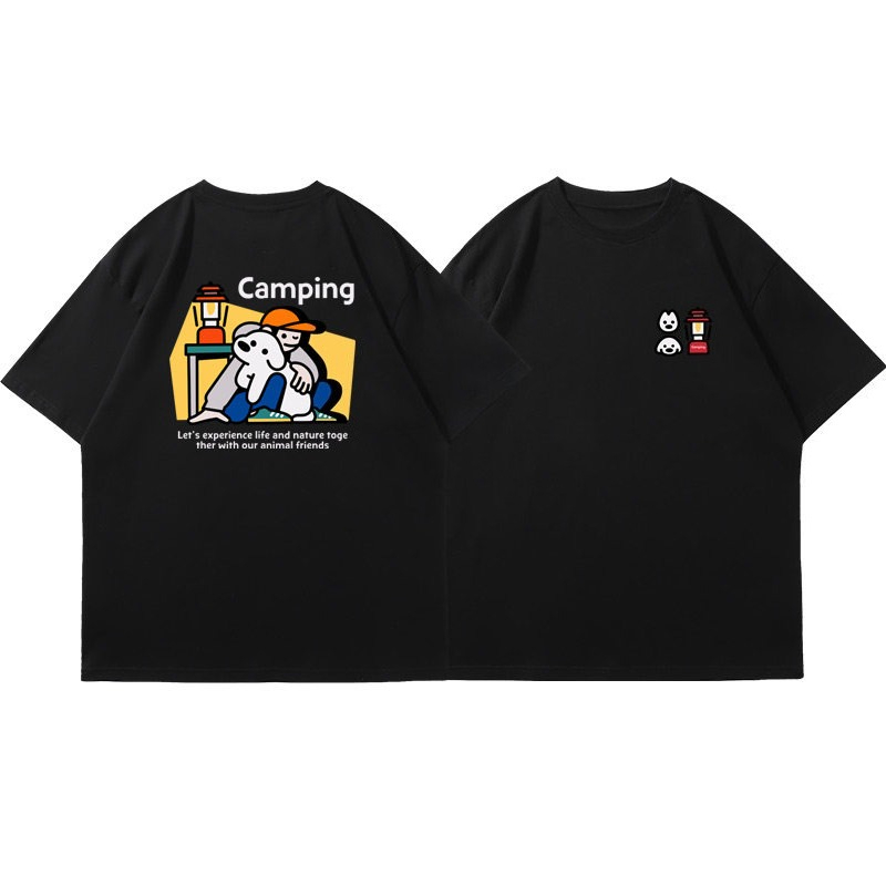 Korea Fun Illustration Camping - Outdoor Camping Korea reseña y precio
