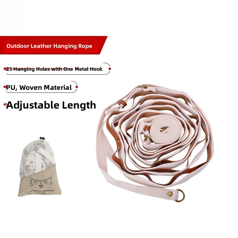 Portable Leather Camping Hangi - Outdoor Camping Tarp reseña y precio