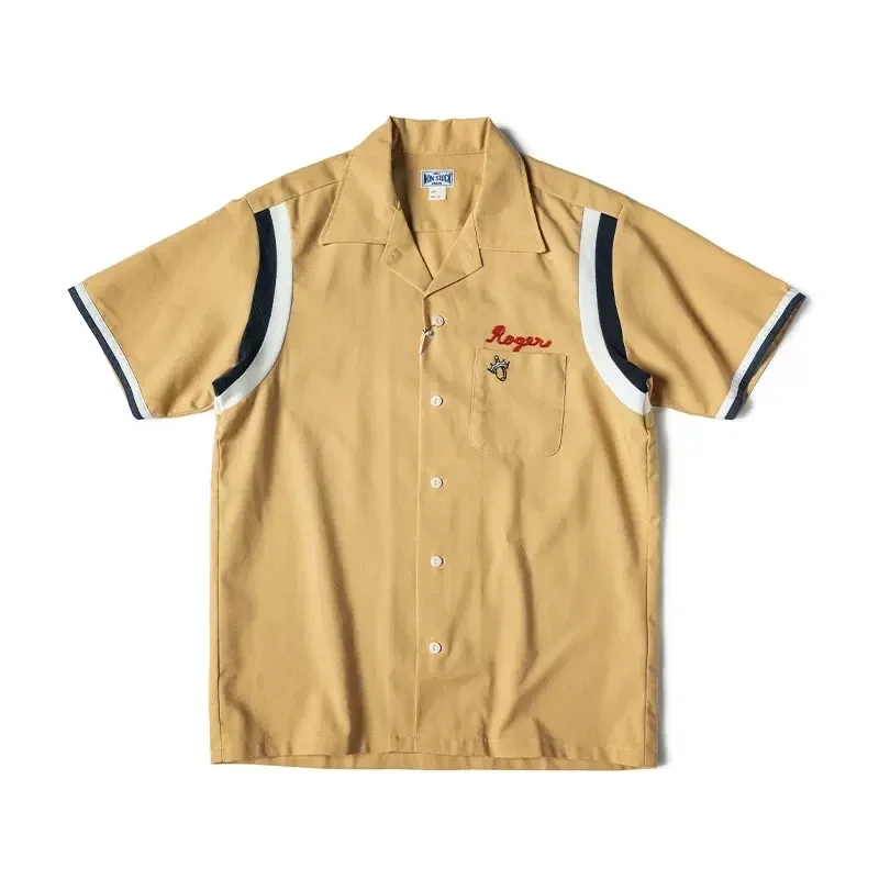 Non Stock Retro Bowling Shirt  - Outdoor Camping Rocker reseña y precio