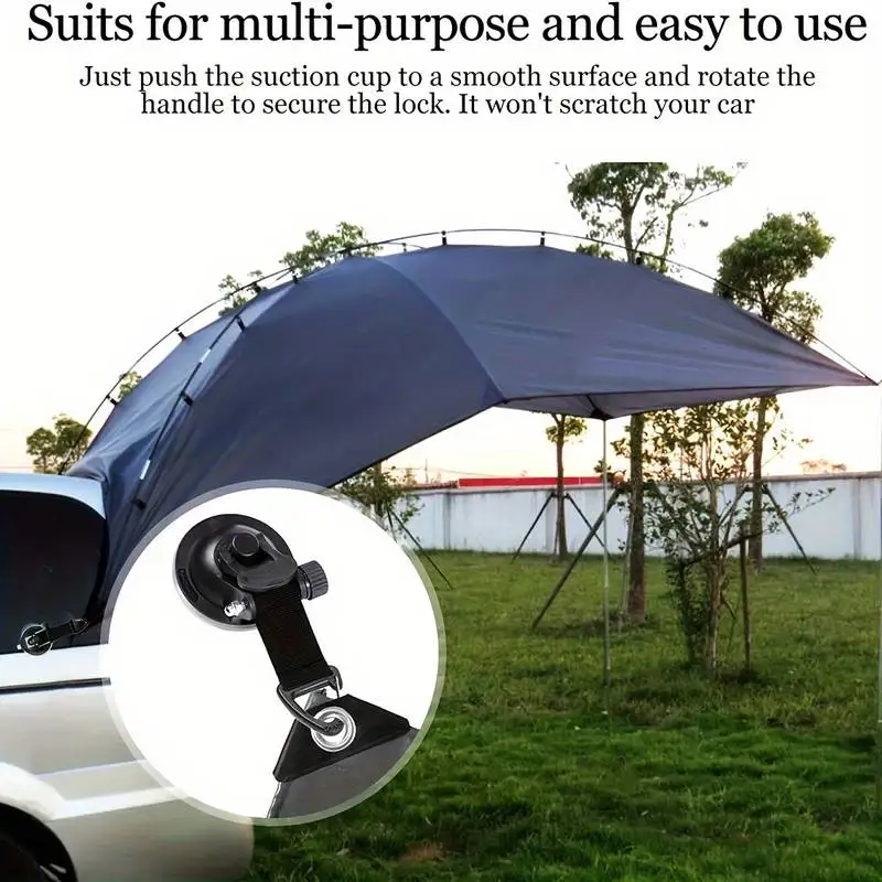 4Pcs Suction Cup Anchor Securi - Outdoor Camping Tarp reseña y precio