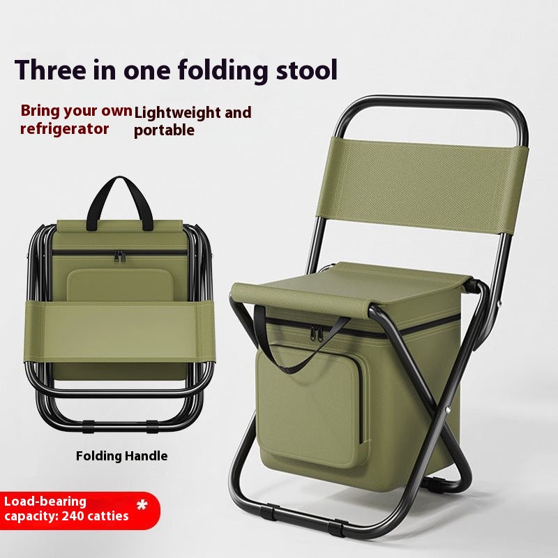 Portable Outdoor Folding Chair - Outdoor Camping Folding Chairs reseña y precio