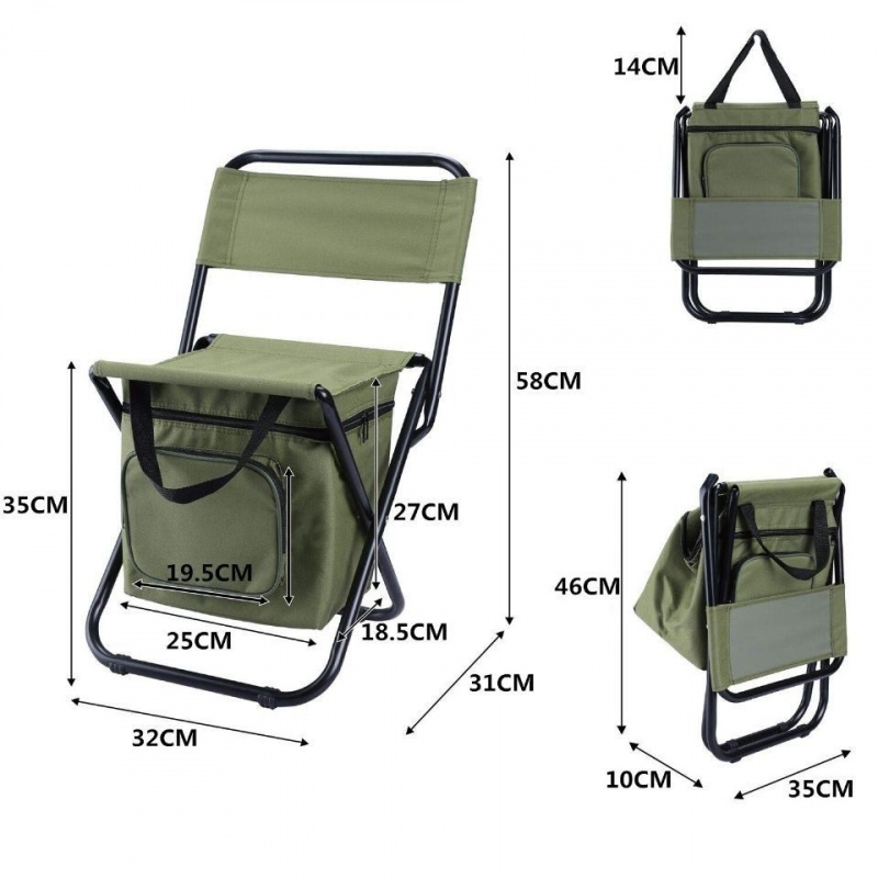 Portable Outdoor Folding Chair - Outdoor Camping Folding Chairs reseña y precio