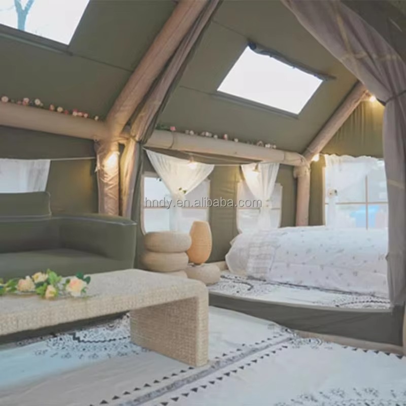 2025 Newest Factory Design Win - Outdoor Camping Inflatable Tent reseña y precio