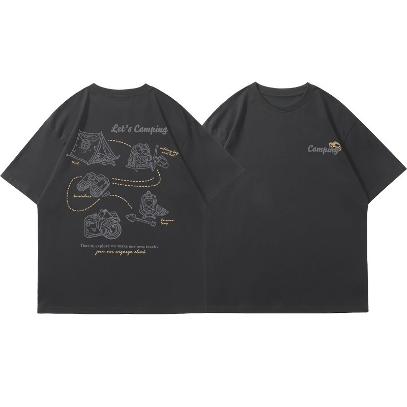 New Korea Men Short Sleeve Mou - Outdoor Camping Korea reseña y precio