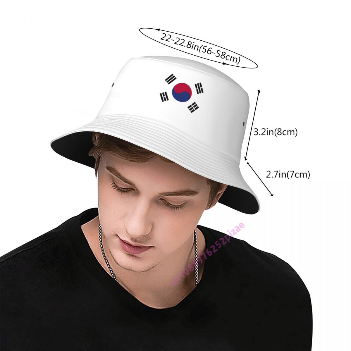South Korea 3D Flag Men Women  - Outdoor Camping Korea reseña y precio