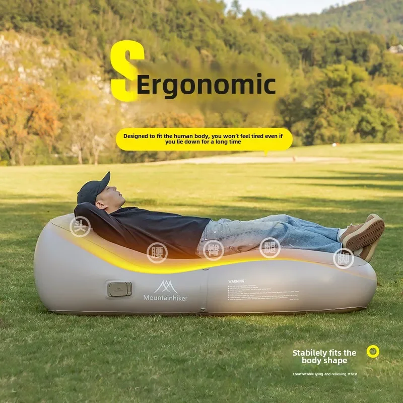 MOUNTAINHIKER 180x75x58CM Upgr - Outdoor Camping Couch reseña y precio
