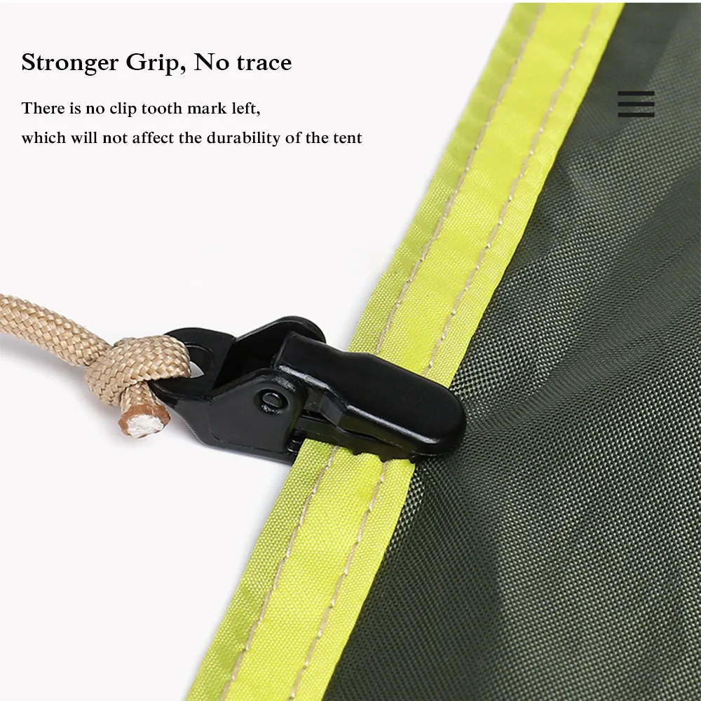 10/15/20 Pcs Awning Clamp Tarp - Outdoor Camping Tarp reseña y precio