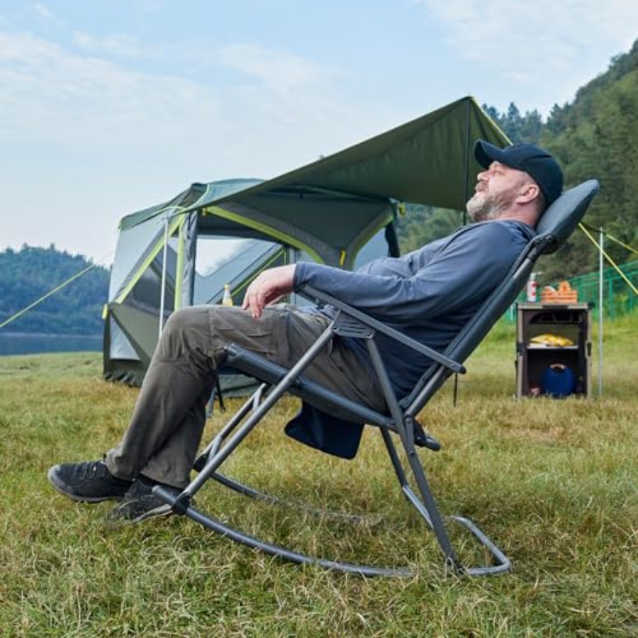 Oversized Folding Rocking Camp - Outdoor Camping Rocker reseña y precio
