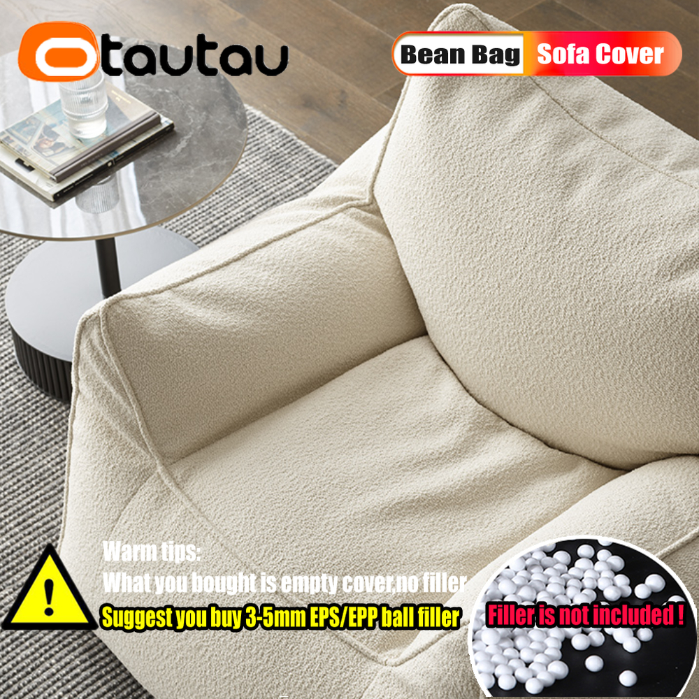 OTAUTAU Bean Bag Sofa Pouf Cov - Outdoor Camping Couch reseña y precio