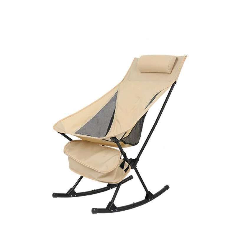 Folding Rocking Camping Chair  - Outdoor Camping Rocker reseña y precio