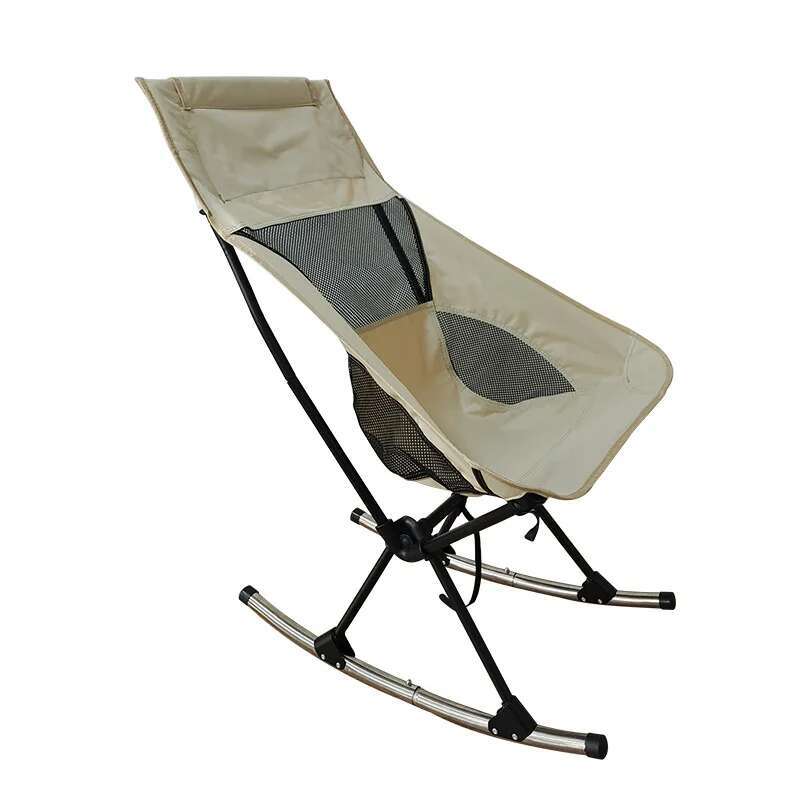Folding Rocking Camping Chair  - Outdoor Camping Rocker reseña y precio