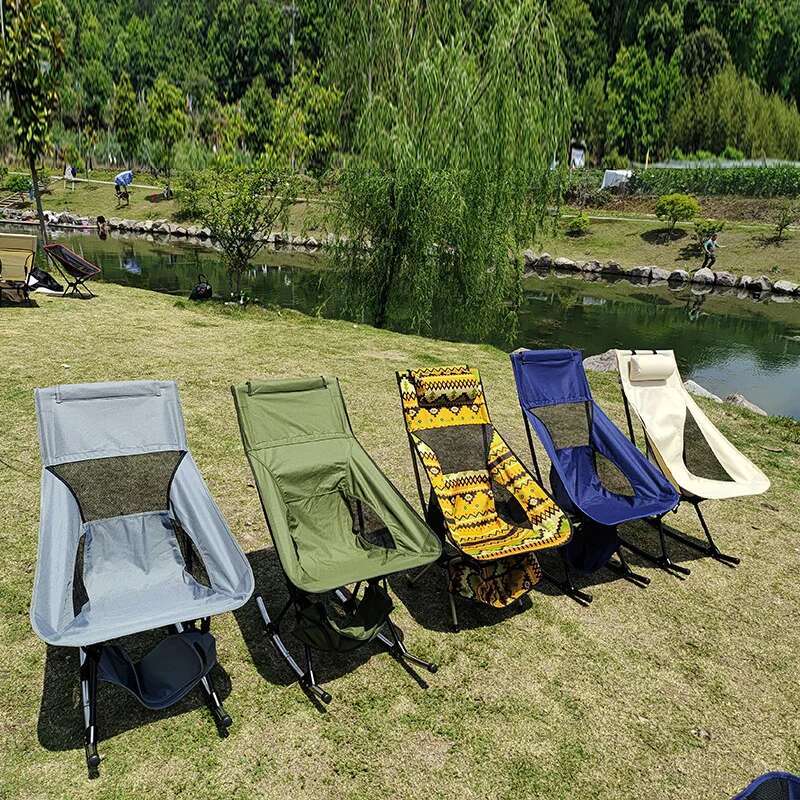 Folding Rocking Camping Chair  - Outdoor Camping Rocker reseña y precio