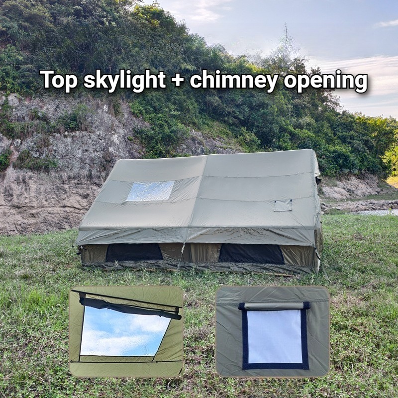 Family Spacious Camping Tents  - Outdoor Camping Inflatable Tent reseña y precio