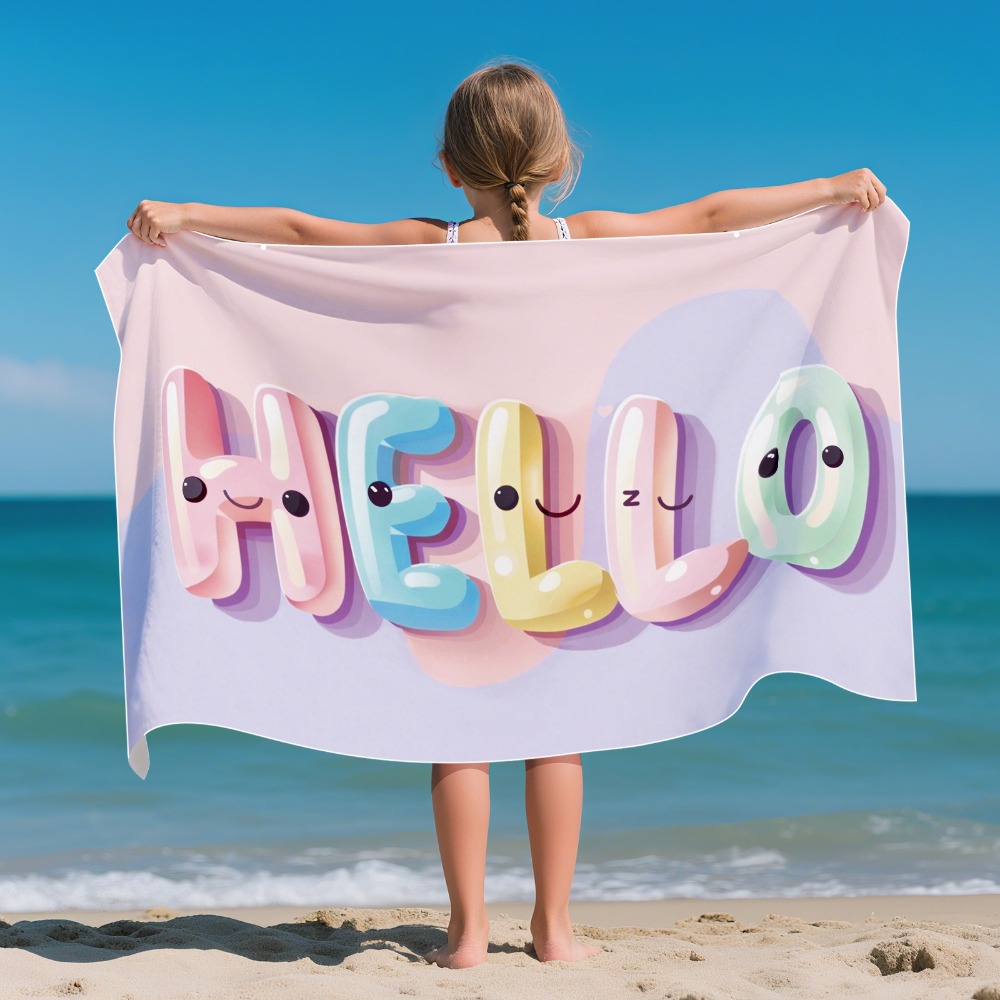 Cartoon Pattern Beach Towel Ki - Outdoor Camping Mat reseña y precio