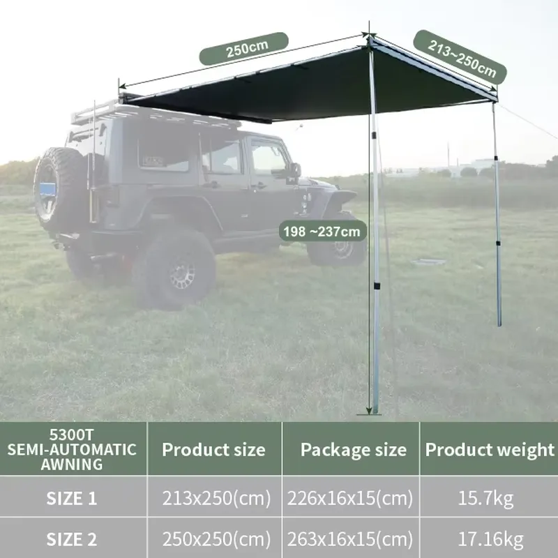 Awnlux 4x4 Retractable Offroad - Outdoor Camp reseña y precio