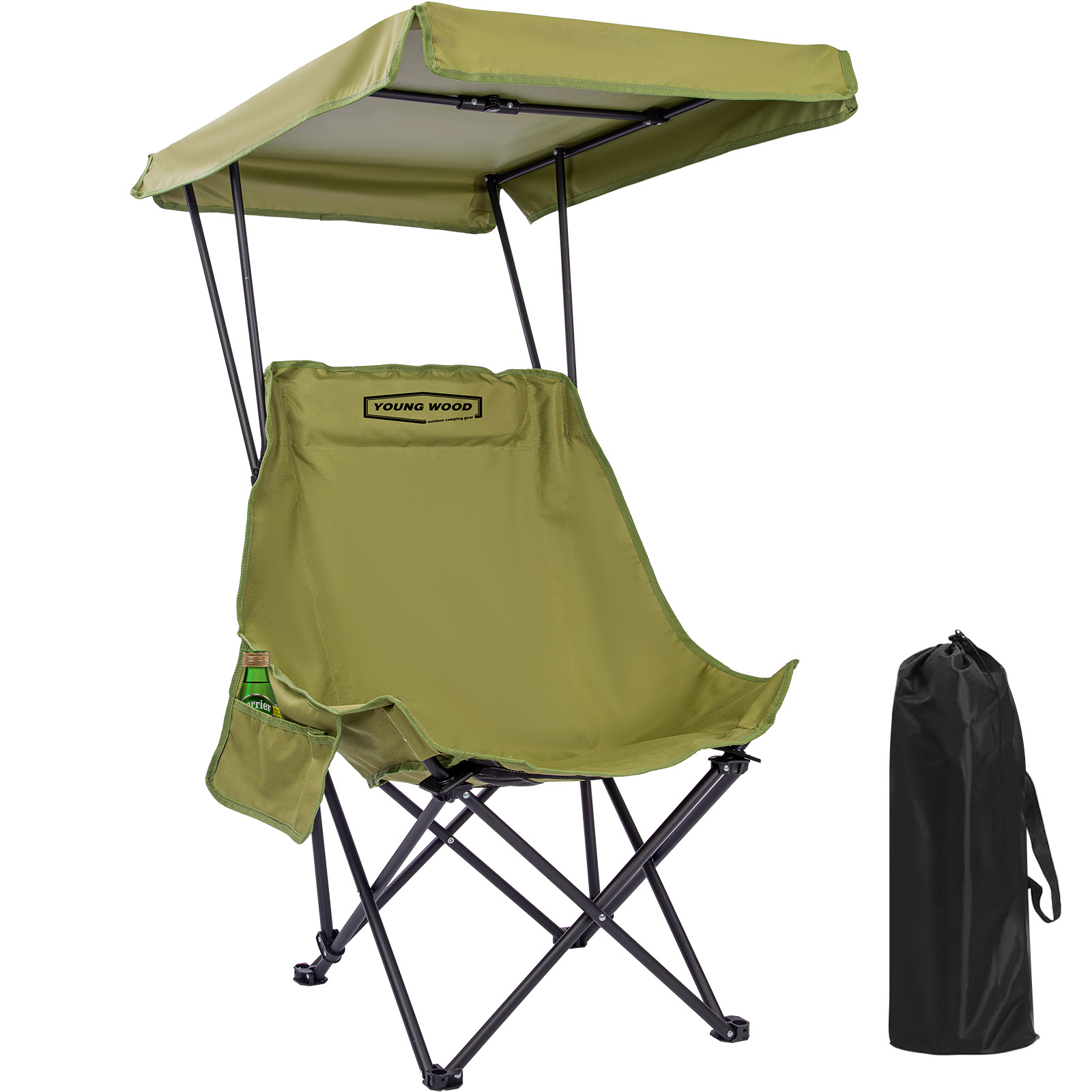 YOUNG WOOD Portable Camping Ch - Outdoor Camping Furniture reseña y precio