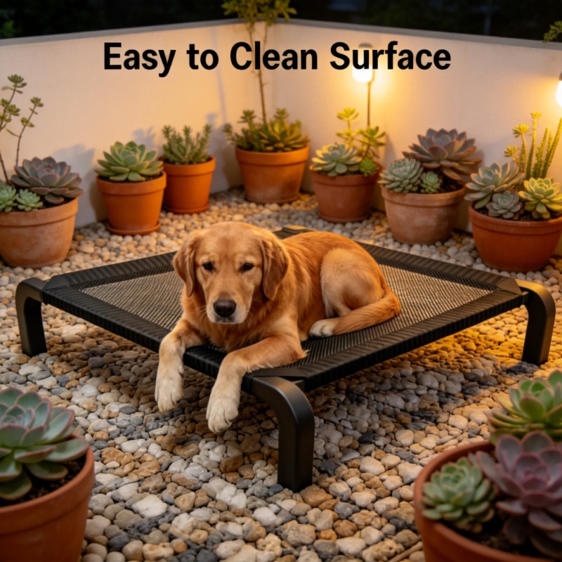 Dog House Foldable Dog Bed All - Outdoor Camping Couch reseña y precio