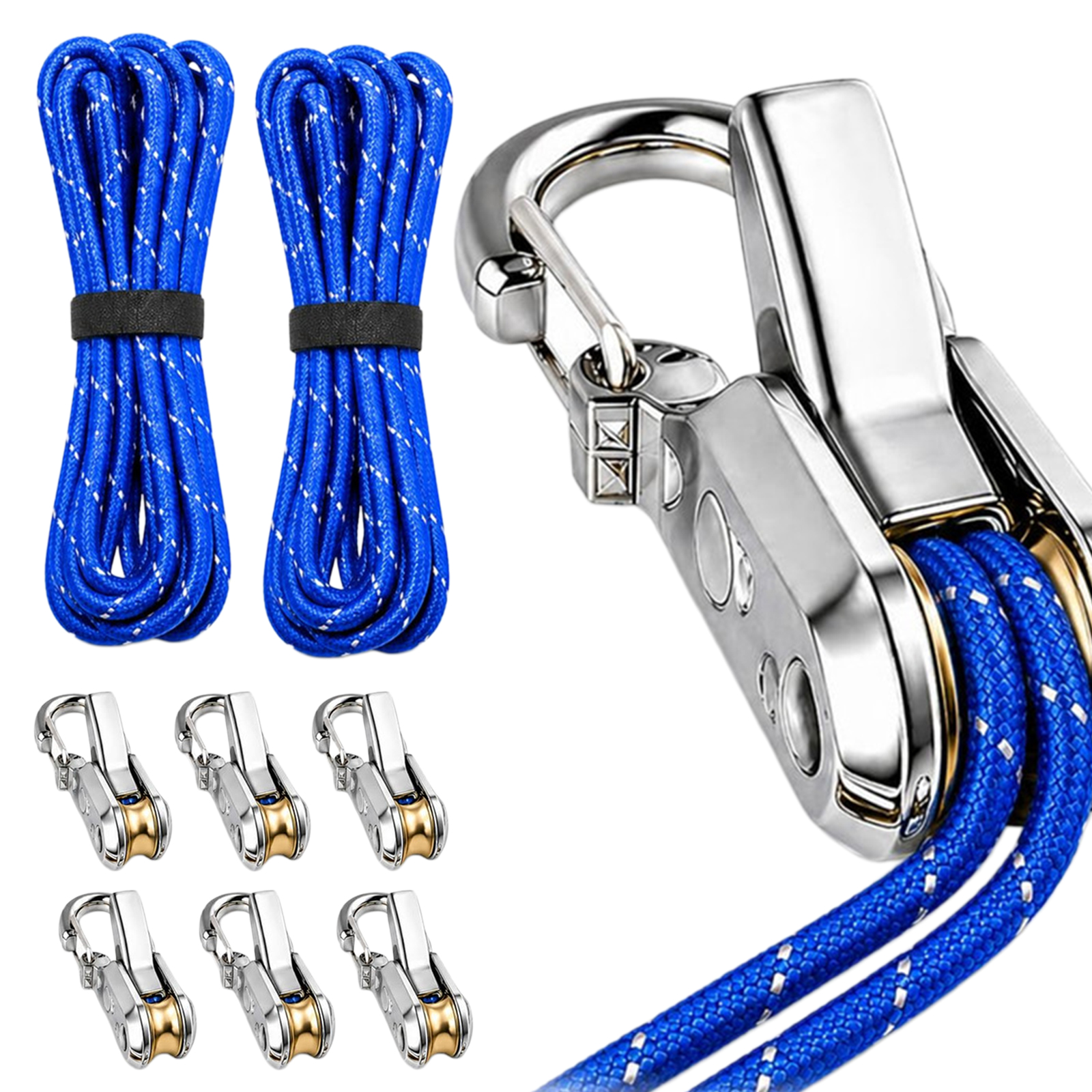 6pcs Paracord Tensioner with 2 - Outdoor Camping Tarp reseña y precio