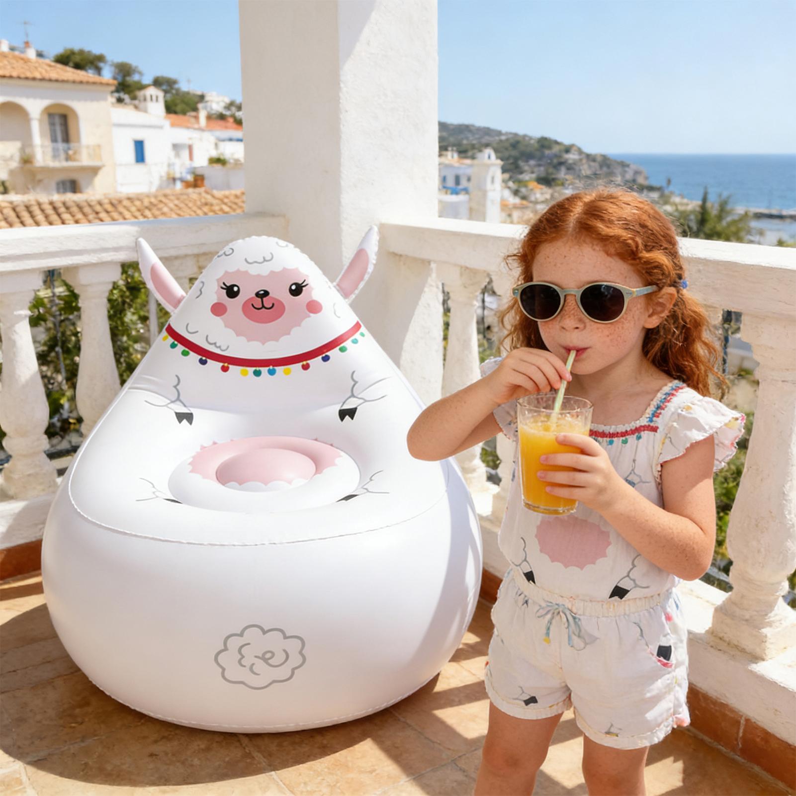 Inflatable Chair For Kids Port - Outdoor Camping Couch reseña y precio