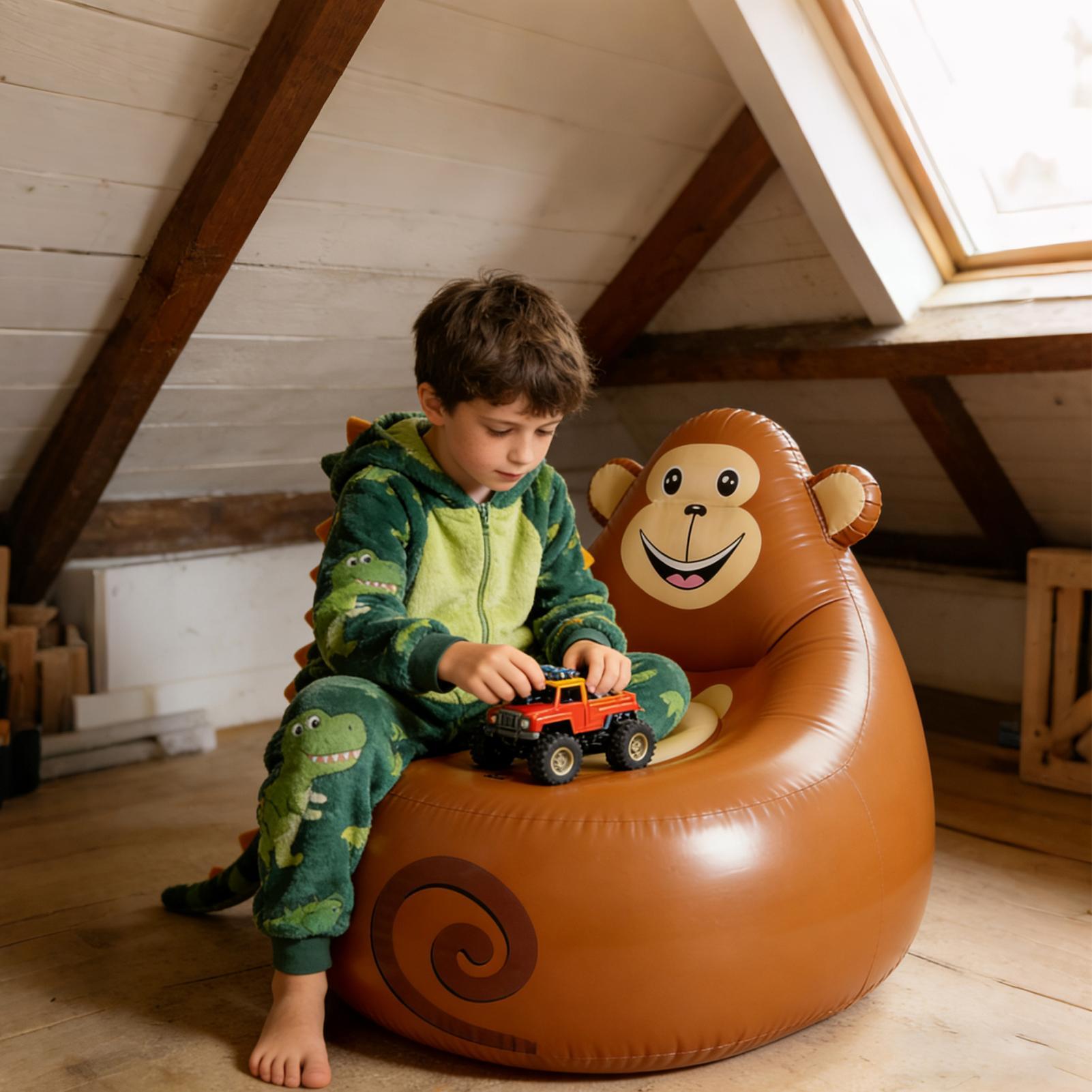 Inflatable Chair For Kids Port - Outdoor Camping Couch reseña y precio