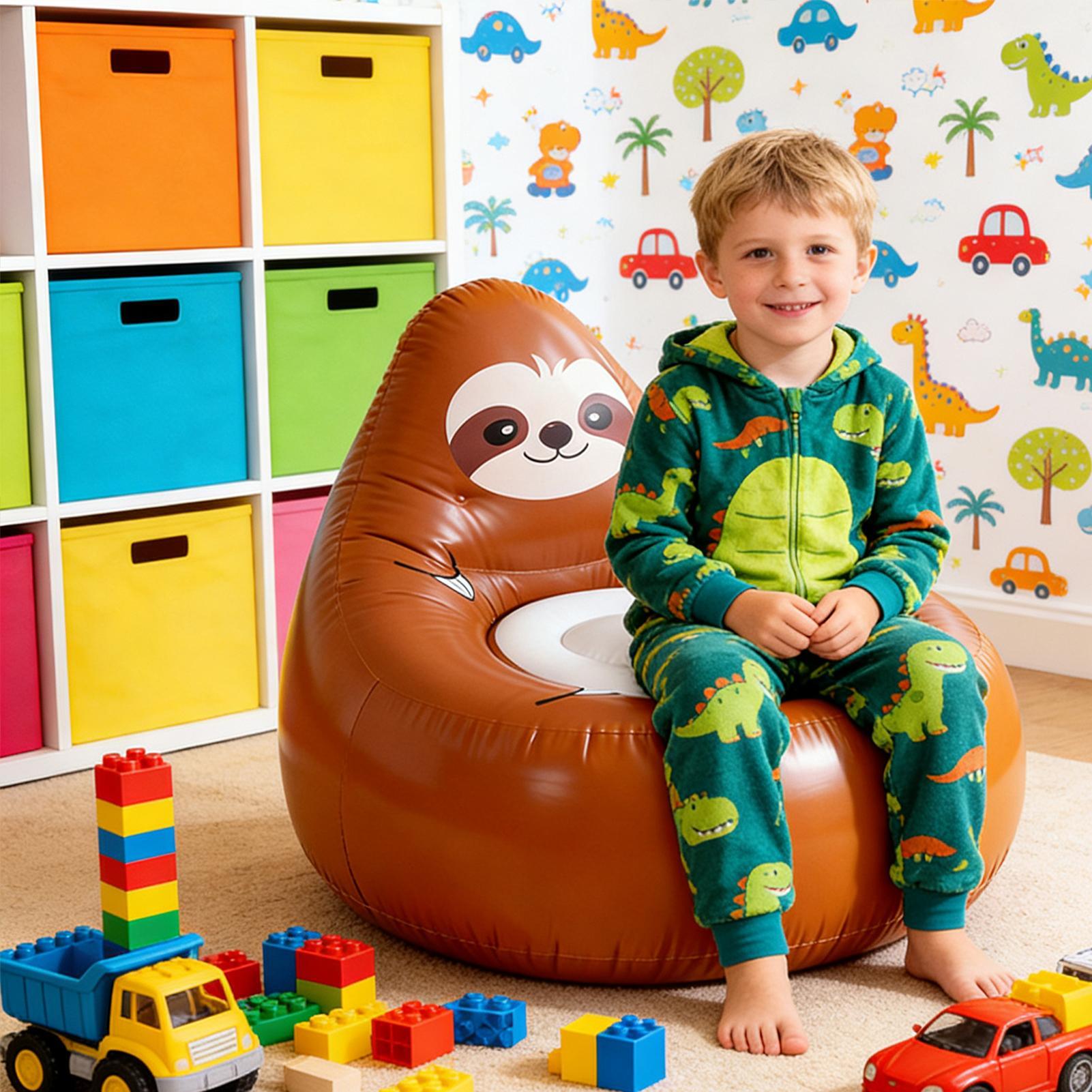 Inflatable Chair For Kids Port - Outdoor Camping Couch reseña y precio