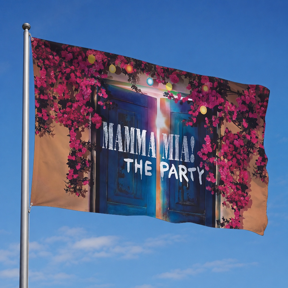 M-Mamma Mia TV drma flag Decor - Outdoor Camping Tv reseña y precio
