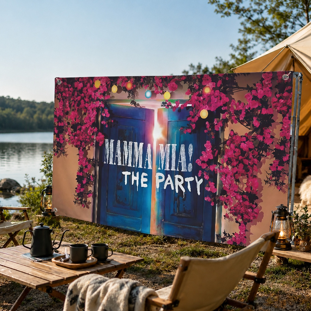 M-Mamma Mia TV drma flag Decor - Outdoor Camping Tv reseña y precio