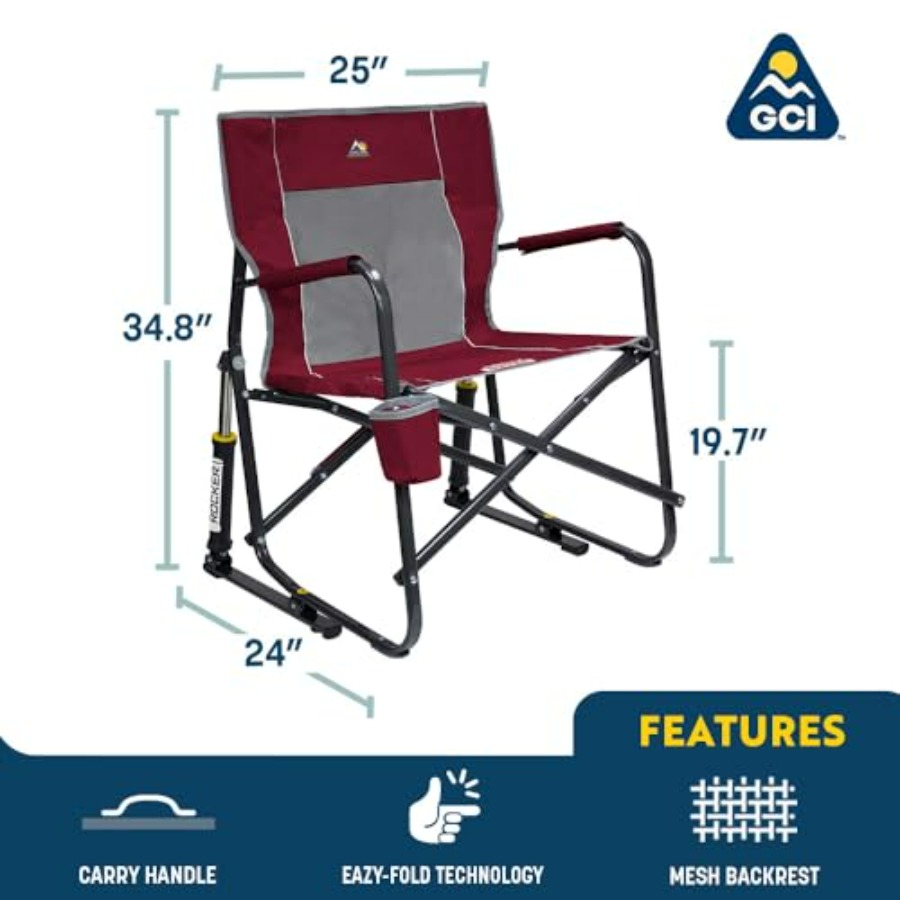 Freestyle Rocker Camping Chair - Outdoor Camping Rocker reseña y precio