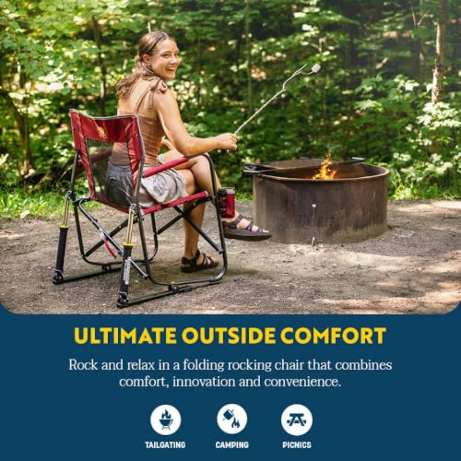 Freestyle Rocker Camping Chair - Outdoor Camping Rocker reseña y precio