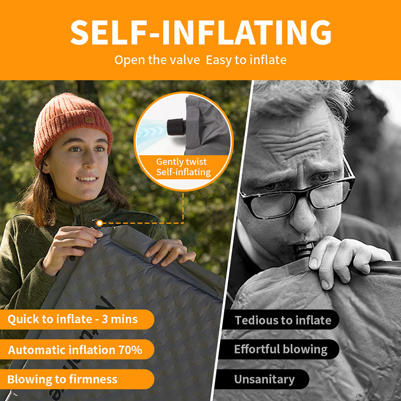 Naturehike D01 Self-inflating  - Outdoor Camping Inflatable Tent reseña y precio