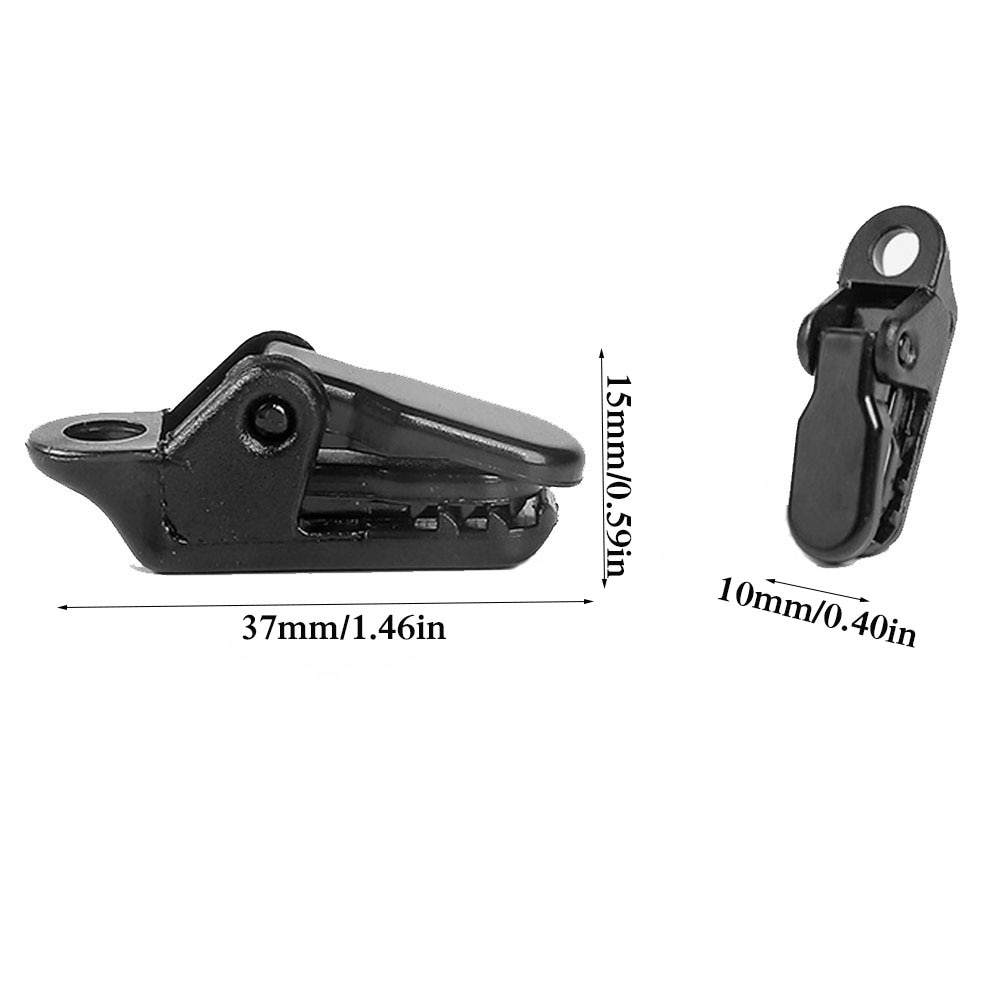 10Pcs Awning Clamp Tarp Clips  - Outdoor Camping Tarp reseña y precio