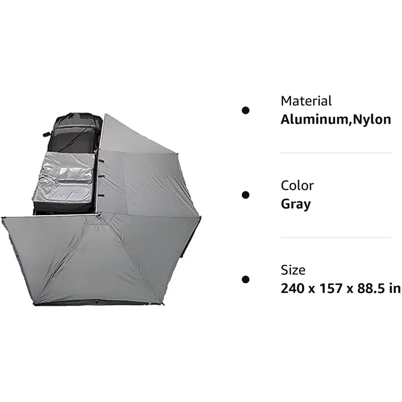 Awnlux 270 Degree Car Side Awn - Outdoor Camp reseña y precio