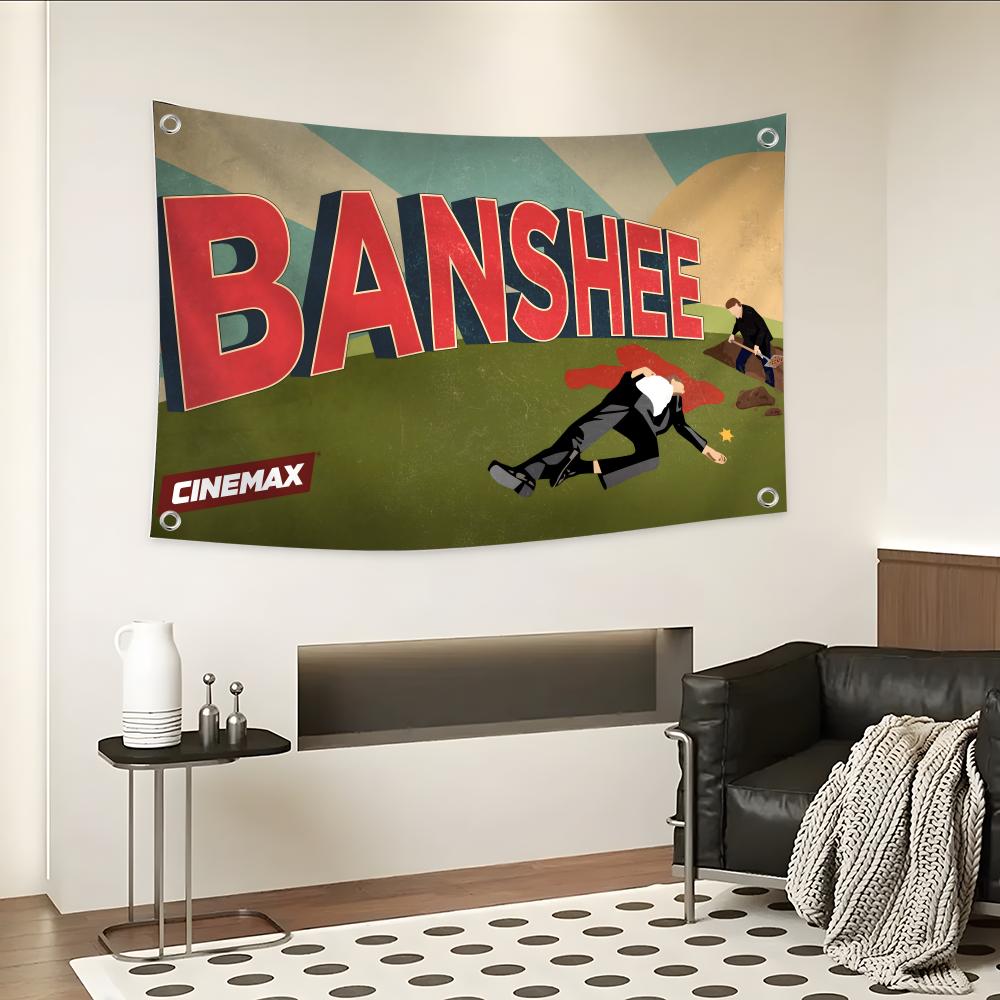 Drama TV Series Banshee Flags  - Outdoor Camping Tv reseña y precio