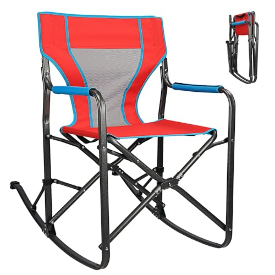 Oversized Rocking Camping Chai - Outdoor Camping Rocker reseña y precio