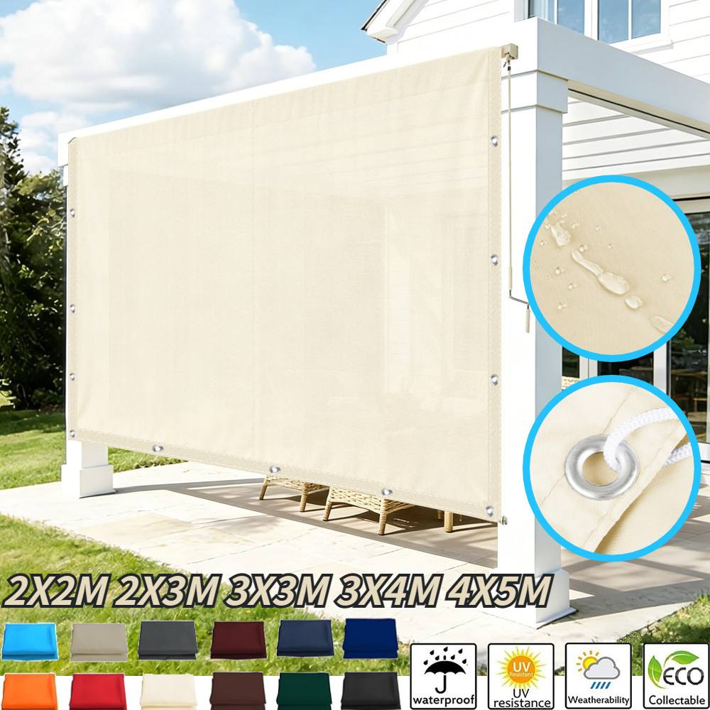 5x4m 4x3m 3x2m Garden Sun Shad - Outdoor Camping Tarp reseña y precio