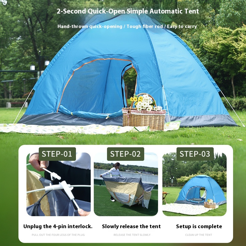 Full-automatic Outdoor Tent Ca - Outdoor Camping Equipment Stores reseña y precio
