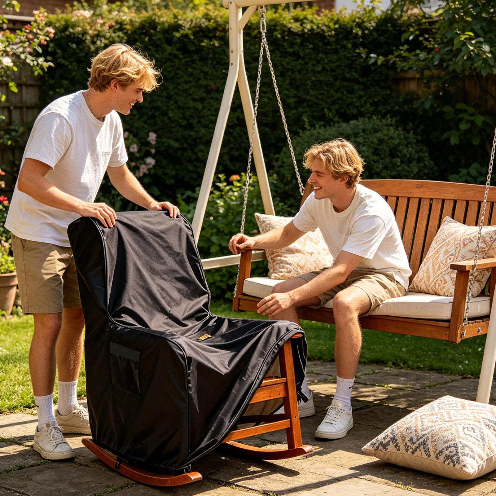 Lounge Chair Cover Outdoor Fur - Outdoor Camping Furniture reseña y precio