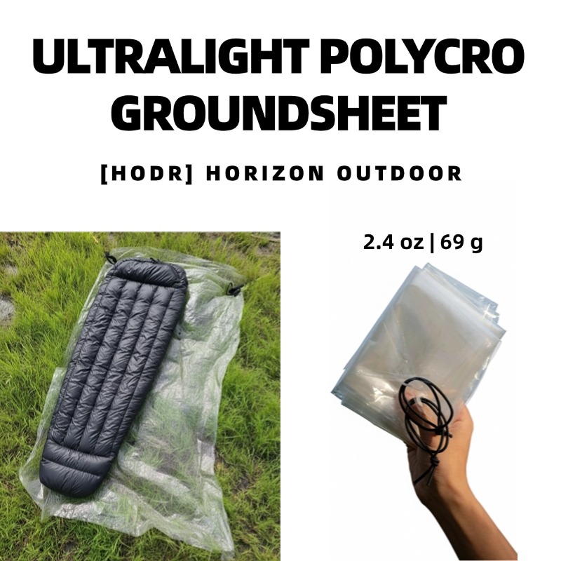 [HODR GEAR]Ultralight Polycro  - Outdoor Camping Tarp reseña y precio