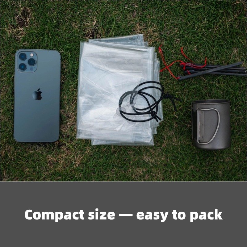 [HODR GEAR]Ultralight Polycro  - Outdoor Camping Tarp reseña y precio