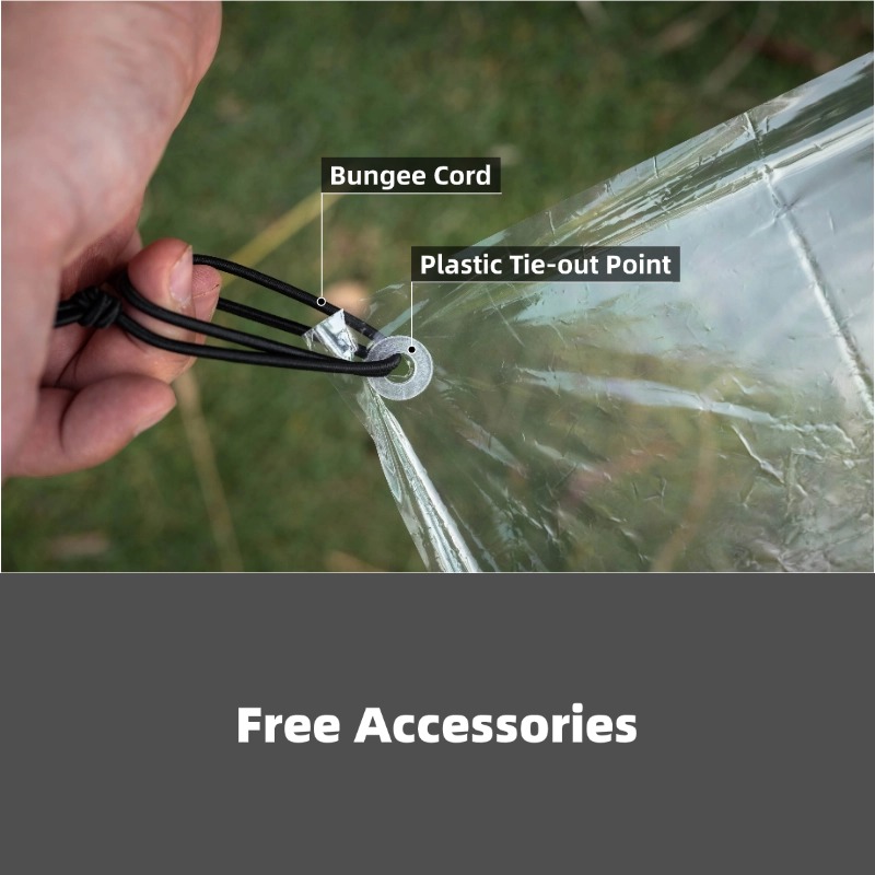 [HODR GEAR]Ultralight Polycro  - Outdoor Camping Tarp reseña y precio
