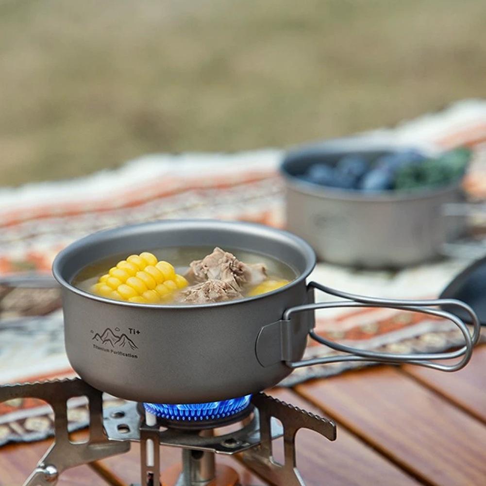 Outdoor Titanium Camping Pot P - Outdoor Camping Korea reseña y precio