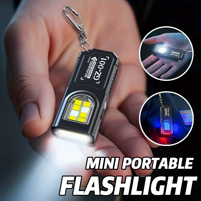 Powerful Mini COB LED Keychain - Outdoor Camping Lampe reseña y precio