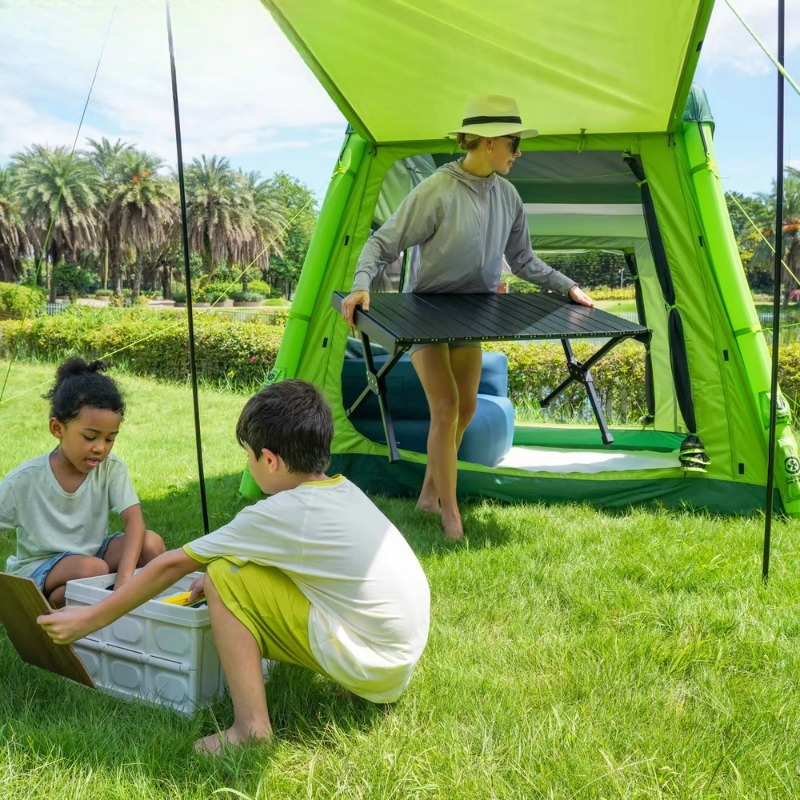 Portable Oxford Waterproof Inf - Outdoor Camping Inflatable Tent reseña y precio