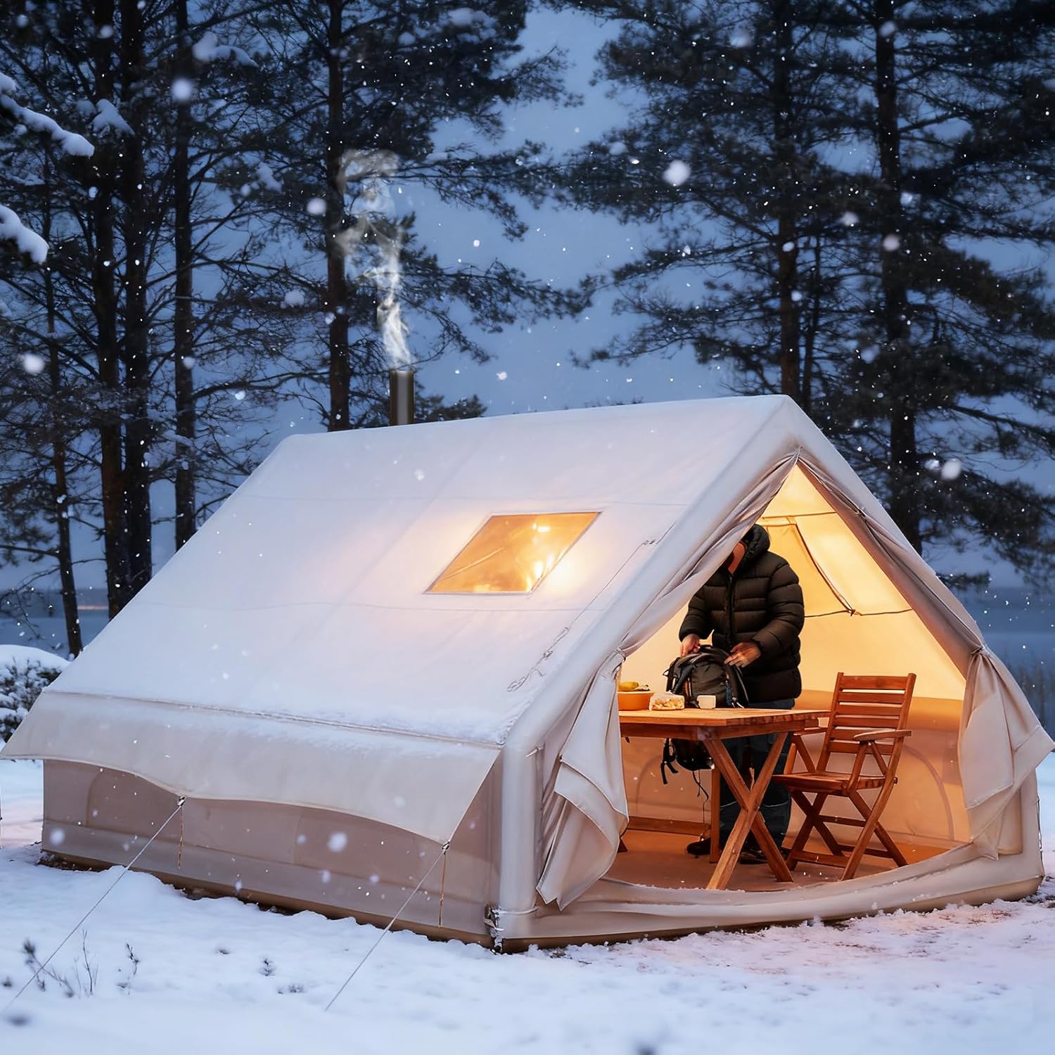 6-8 Person Inflatable Camping  - Outdoor Camping Furniture reseña y precio