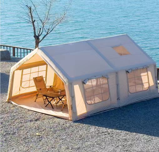 17.2  Large Luxury Waterproof  - Outdoor Camping Inflatable Tent reseña y precio